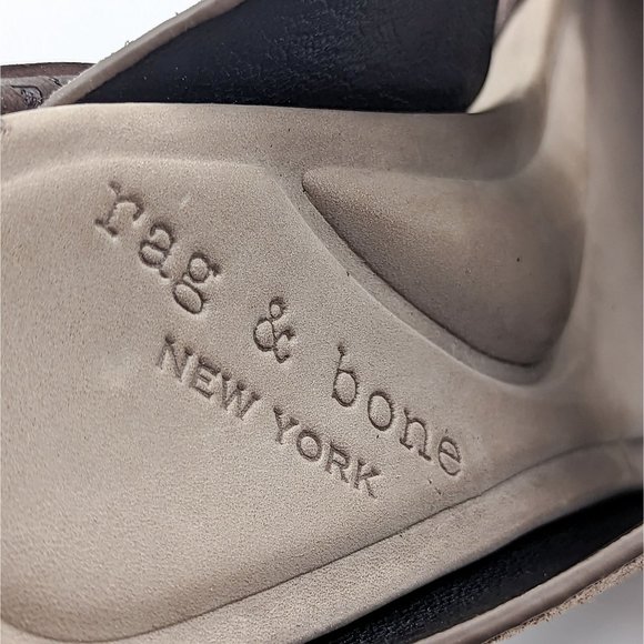 Rag&Bone Women Sommer Platform Wedge Slide Sandals size 7.5US EUR 37.5 - Picture 7 of 12